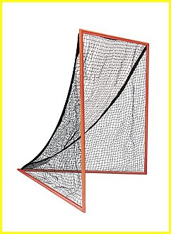 Champion Sports Backyard Lacrosse Goal (Orange, 6 x 6-Feet)