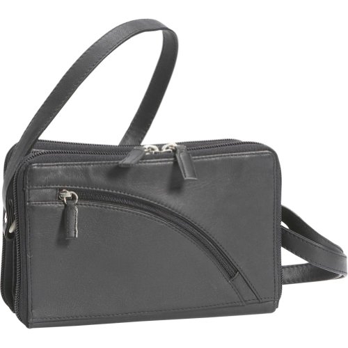 Derek Alexander Triple Zip Top Organizer