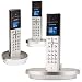 Sagem - Telephone sans fil D26T Trio - 3 combines - DECT/GAP - Metal