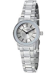 Stuhrling Original Womens 959L.12112 Classic Ascot Elite Swiss Quartz Silver Tone Bezel Stainless Steel Bracelet Watch