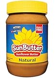 SunButter Natural Sunflower Seed Spread, 16-Ounce Plastic Jars (Pack of 6)