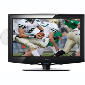 Coby TFDVD2295 22-Inch 720p Widescreen LCD HDTV with DVD Player, Black