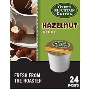 Green Mountain Coffee Hazelnut Decaf Green Mountain Coffee Hazelnut Decaf