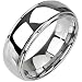 Spikes Tungsten Carbide Two Tier Ring