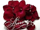 cheap valentines decorations:1 lb Wedding Freeze Dried Rose Petals Burgundy 2000 Petals/80 Cups