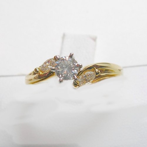 Click here for 14K Yellow Gold Diamond Engagement Ring prices