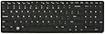 Silicone Laptop Keyboard Cover Skin Protector for Dell Inspiron New 15R N5110 M5110 M511R Us Layout + Swan Service Card Case for Credit, Bank, ID Card (Black)