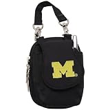 Michigan Wolverines Black Purse Plus