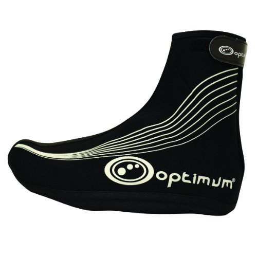 Optimum Men's Cycling Neoprene Overshoes - Black, Medium