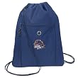 Boise State Drawstring Bag Backpack Navy Boise State University Broncos Deluxe Draw String Back Pack - For Boys Girls Students or Adults