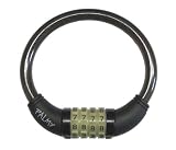 PALMY(パルミー） P-R12-37　蓄光ナンバーセットワイヤーロック　スモークの画像