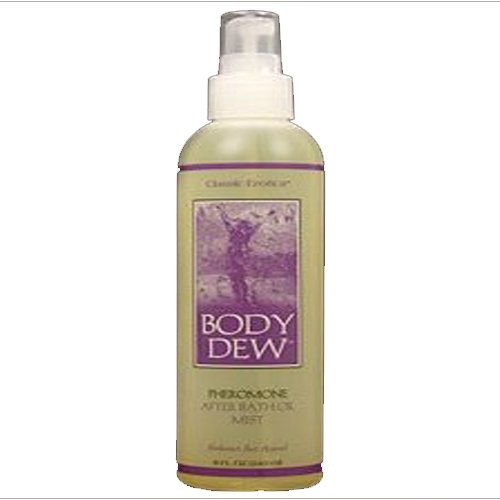 Classic Erotica Body Dew After Bath Oil with Pheromones - 8 oz