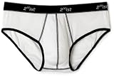 2(x)ist Men's Essential Contrast No Show Brief