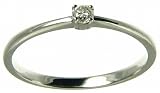 9ct Yellow Gold Ladies 10pt Diamond Solitaire Ring