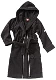 PUMA Kinder Bademantel Foundation, black, 116, 819444 01