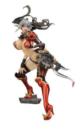 クイーンズブレイド 歴戦の傭兵 エキドナ -闘姫乱舞- 紅Ver. 【流通限定】 (1/6スケール ポリストーン製塗装済み完成品)