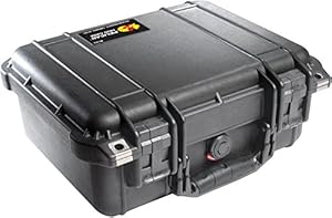 Pelican 1400 Case with Foam for Camera (Black)