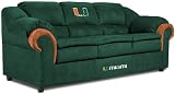 Miami Hurricanes Baseline Pub Sofa