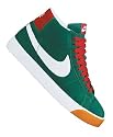 Nike SB Blazer Skateschuhe Pine Green/White