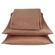 Fieldcrest® Luxury 500-Thread-Count Embroidered Sheet Set - Nutmeg Powder (Queen)