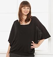 Maternity V-Neck Oversized Jumper