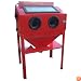 Black Bull SBCNNS Red Vertical Blast Cabinet
