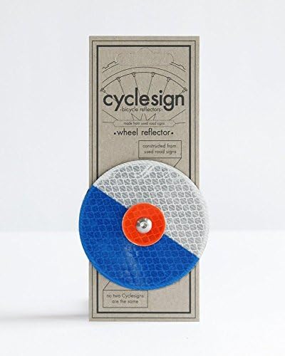 Cyclesign Wheel Reflector Large - Mix and Match - One-off Bicycle Accessory, make your Bike unique