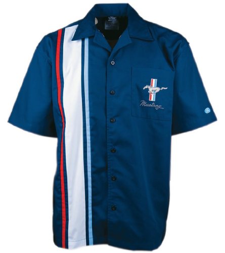 Ford Mustang Pit Crew Racing Car Camp Club Shirt by David Carey