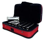 Hohner Bluesband harmonica 7 piece set with carrying case