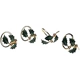 Lenox Holiday Napkin Rings, Set of 4