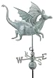 30" Luxury Blue Verde Dragon Weathervane