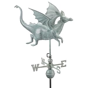 30 Luxury Blue Verde Dragon Weathervane by 