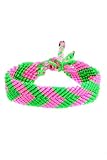 Pink Green Friendship Bracelet