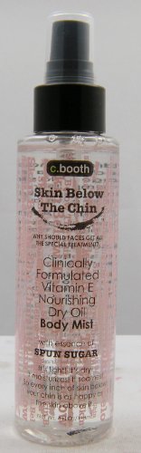 C. Booth Skin Below The Chin Dry Oil Body Mist - Spun Sugar