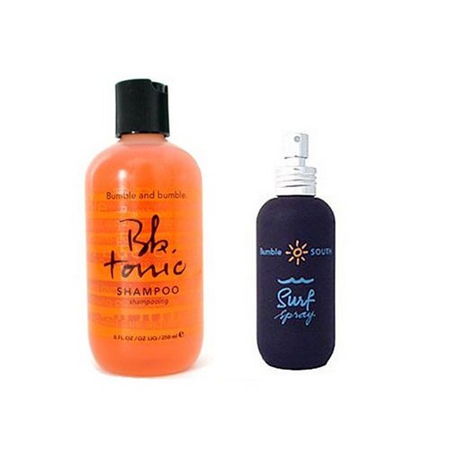 HealthPersonalCare: Bumble And Bumble Surf Spray 4 Ounces & Bumble And Bumble Tonic Shampoo 8 Ounces , Bottle