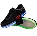 eslla Unisex Adult Light Up Shoes Men & Women LED Color Changing Light Shoes