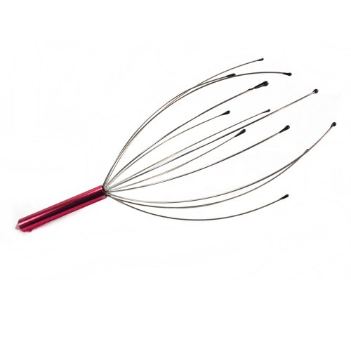 Red Head Neck Scalp Massager Massage Stress Release