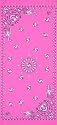 Original Buff Multifunctional Headwear/Gaiter/Neck Tube - Pink Paisley/Cashmere