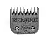 Oster Professional 76918-106 Replacement Blade with AgIon Antimicrobial Coating for Classic 76/Star-Teq/Power-Teq Clippers, Size# 18 Skiptooth 1/8 (3.2mm)