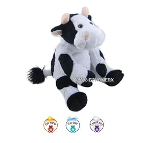 Aroma Cow - Aromatherapy Stuffed Animal - Hot And Cold Therapy by 