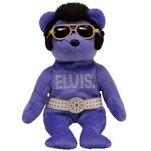 Ty Beanie Baby - Heartbear Hotel (Red Bear with Guitar) Beanie Hawaii (Blue Bear with Belt) (Colors... by Ty Beanie Ba- Heartbear Hotel (Red Bear with Guitar)/Beanie Hawaii (Blue Bear with Belt) (Colors May Vary)