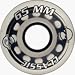 Kryptonics Krypto Classic Skateboard Wheels (65mm, Clear)