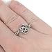 Stainless Steel Celtic Knot Love Promise Committment Ring (Size 5 - 10)