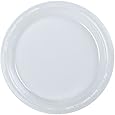 Hanna K. Signature Collection 50 Count Plastic Plate, 10-Inch, Clear