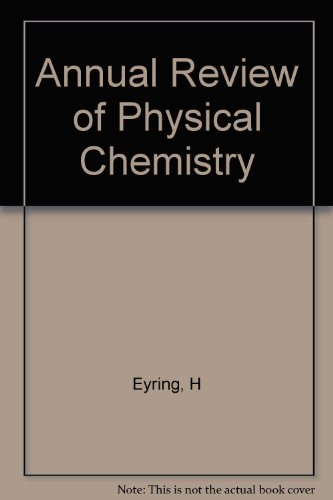 Annual Review of Physical Chemistry