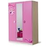 Girls Fairy Princess Three Door Wardrobe - Children's Bedroom Furniture