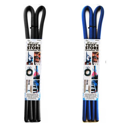 Images for 2 Twist N Stay Store Heavy Duty Fasteners Cable Zip Ties Organizing 30 LB Home !