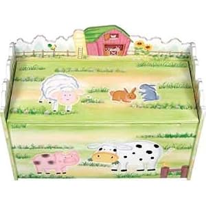 Guidecraft Little Farm House Toy Box