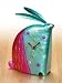 8.5" Hand Sculpted Steel Bunny Rabbit Whimsical Desk Clock Figure