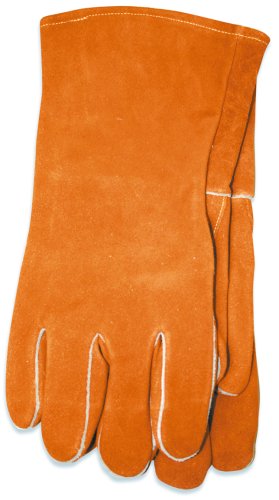 US Forge 99408 Welding Gloves Leather, XL, Brown On Sale